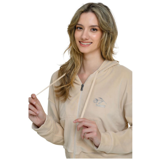 Target Γυναικεία ζακέτα Hooded Velour Crop Jacket Target Γυναικεία ζακέτα Hooded Velour Crop Jacket